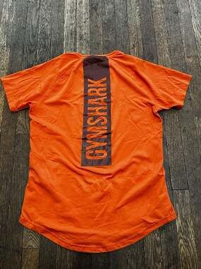Gymshark Apollo T-Shirt Orange Size S